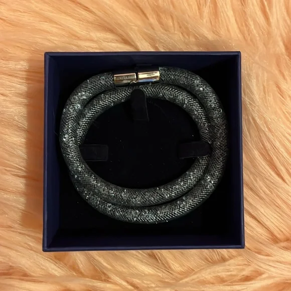Swarovski Blue and Silver Bracelet - Picture 3 of 7